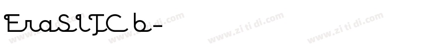 EraSITC b字体转换